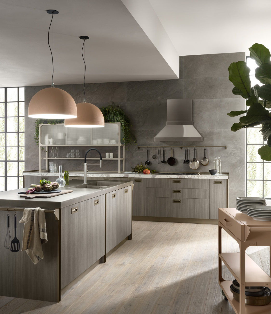 Кухня Diesel Get Together Италия Scavolini