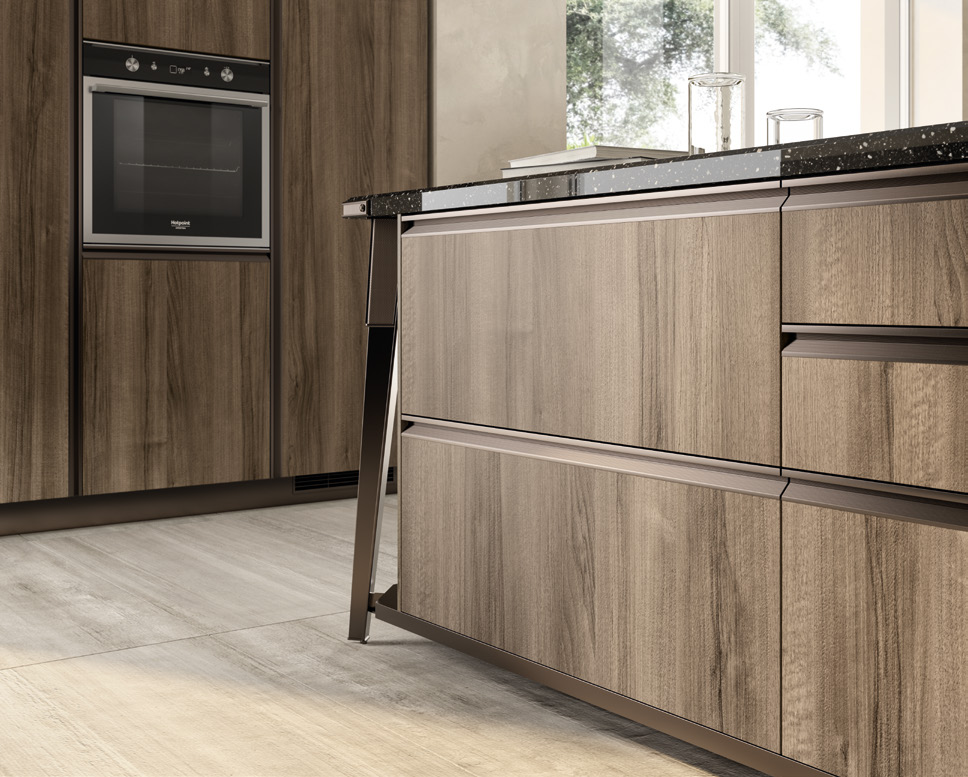 Кухня Diesel Open Workshop от Scavolini Италия
