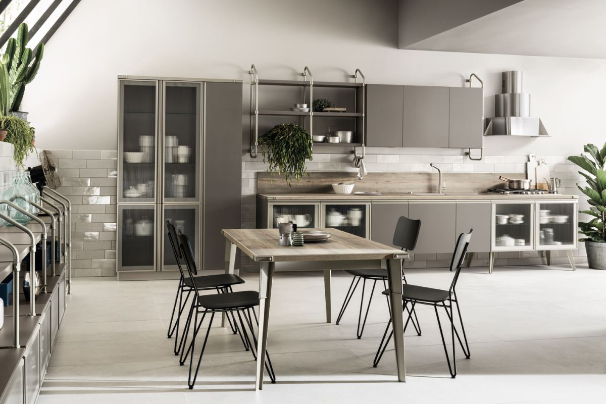 Кухня Diesel Open Workshop от Scavolini Италия