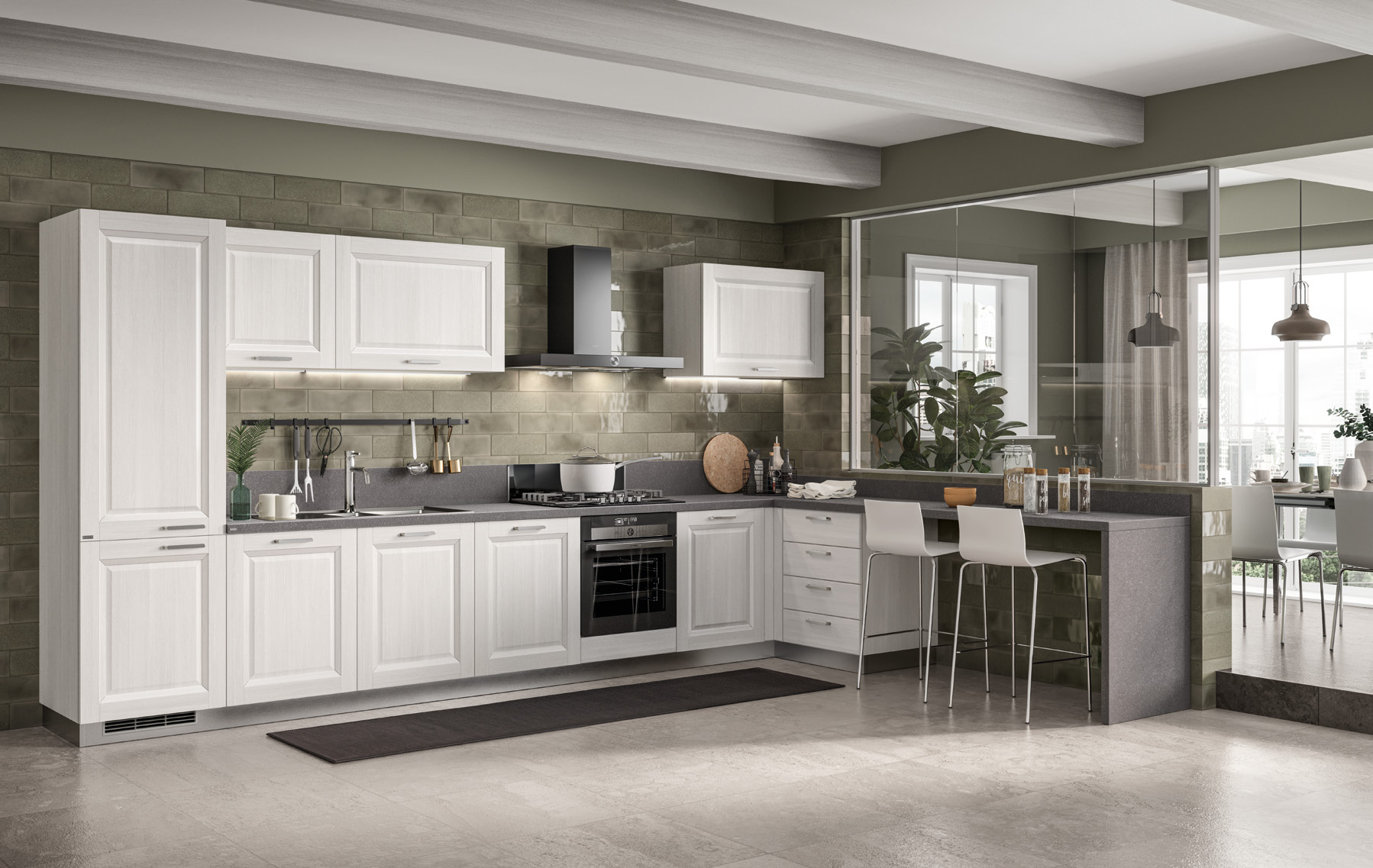 Кухня Family Италия Scavolini