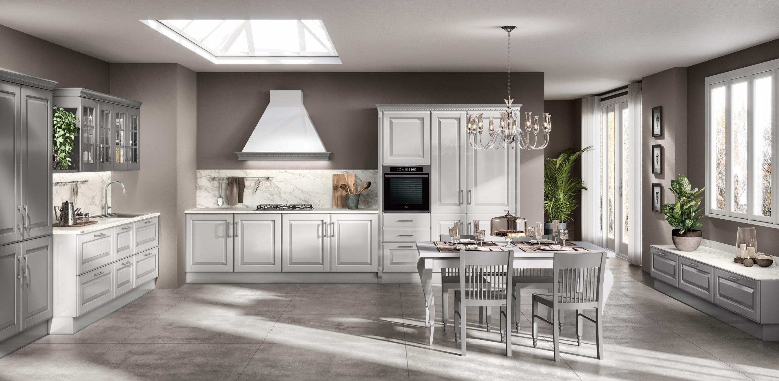 Кухня на заказ Baltimora Италия Scavolini