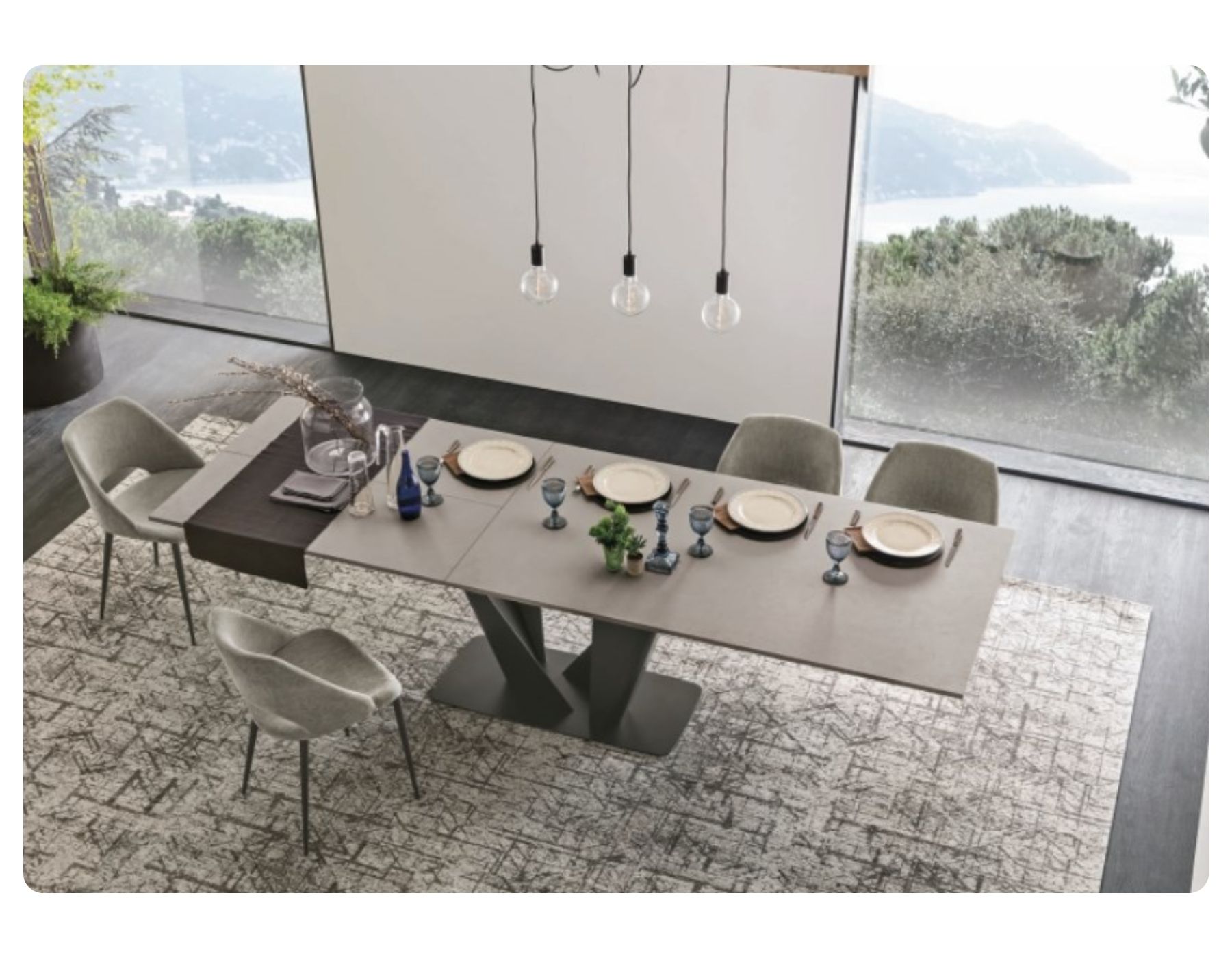 Стол обеденный Silver фабрики Sedit