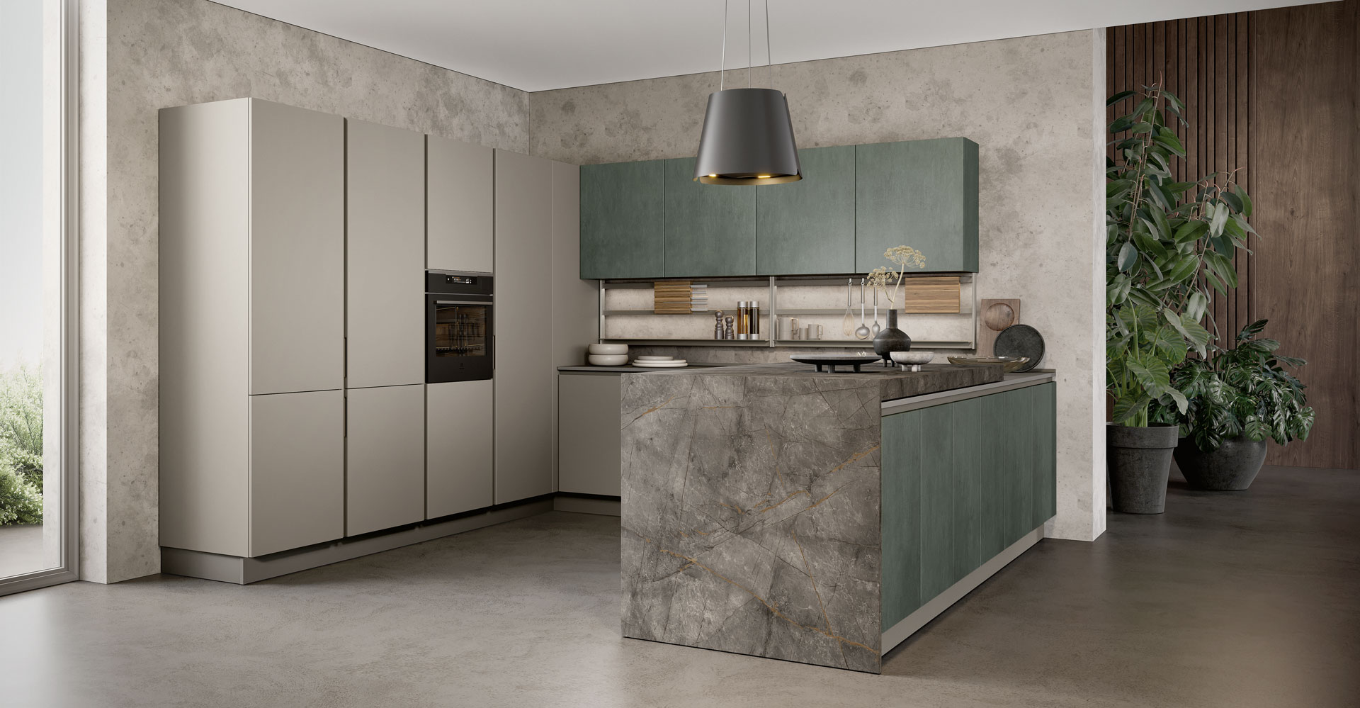 Кухня Unica Италия Lube Cucine