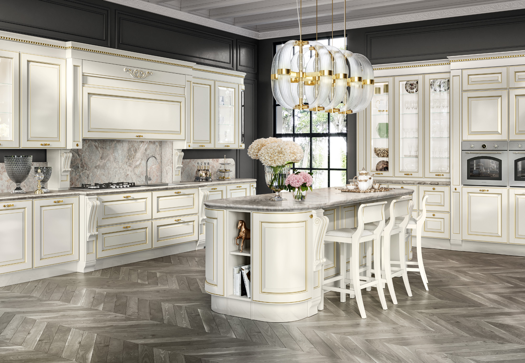 Кухня на заказ Baltimora Италия Scavolini