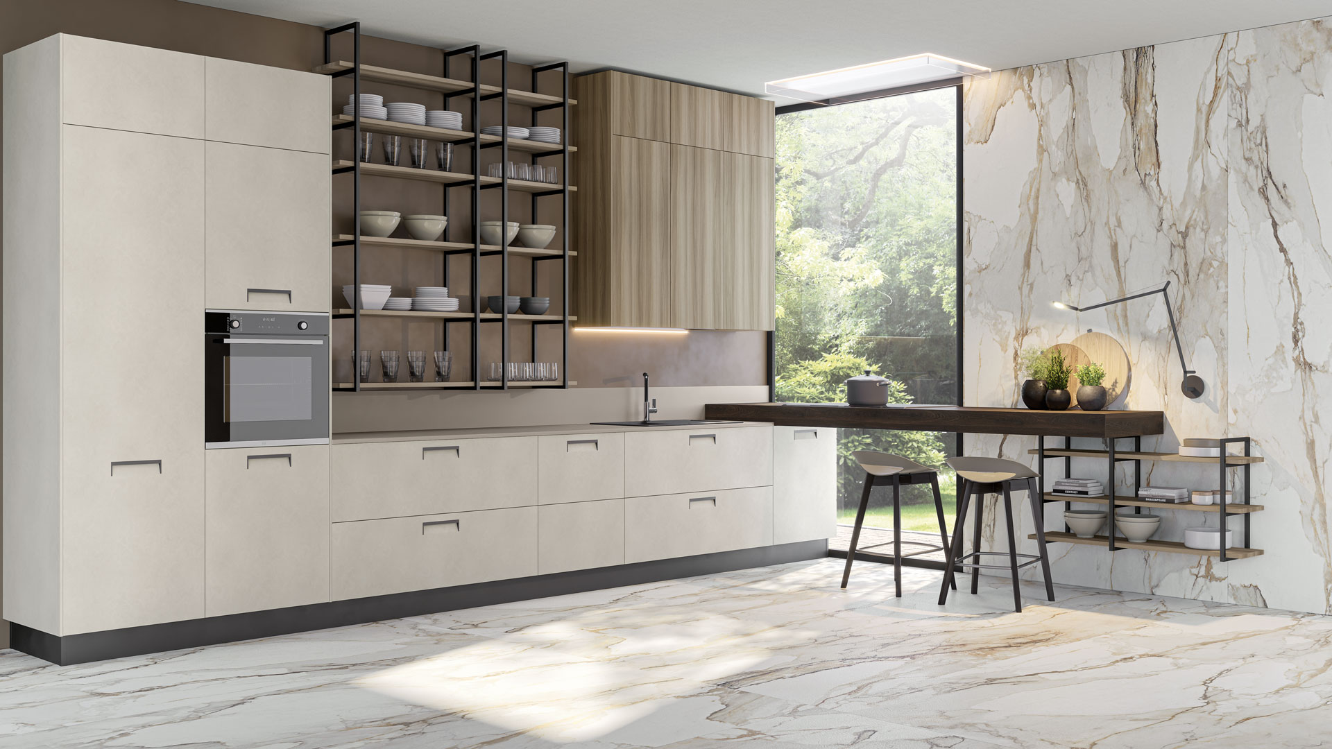 Кухня Round Италия LUBE Cucine