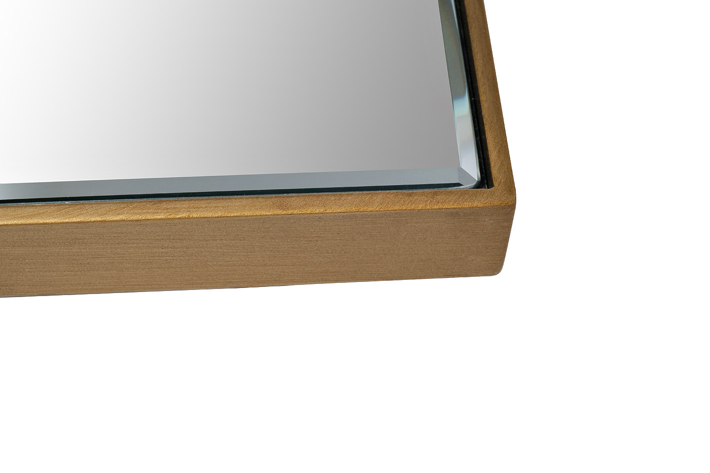 Стол журнальный зеркало/матовое золото KFG095