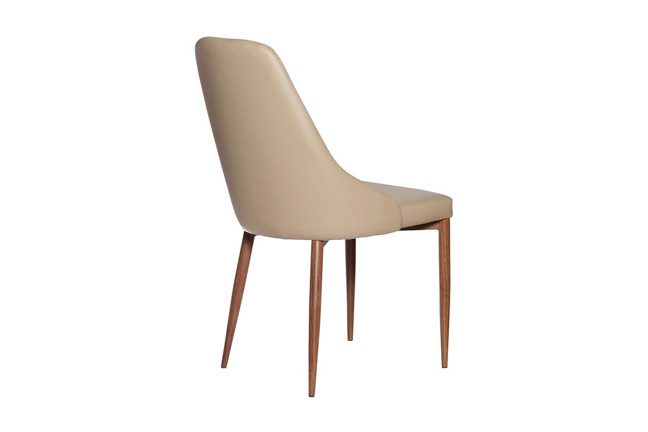 Стул экокожа бежевая 44*58*90см (2)