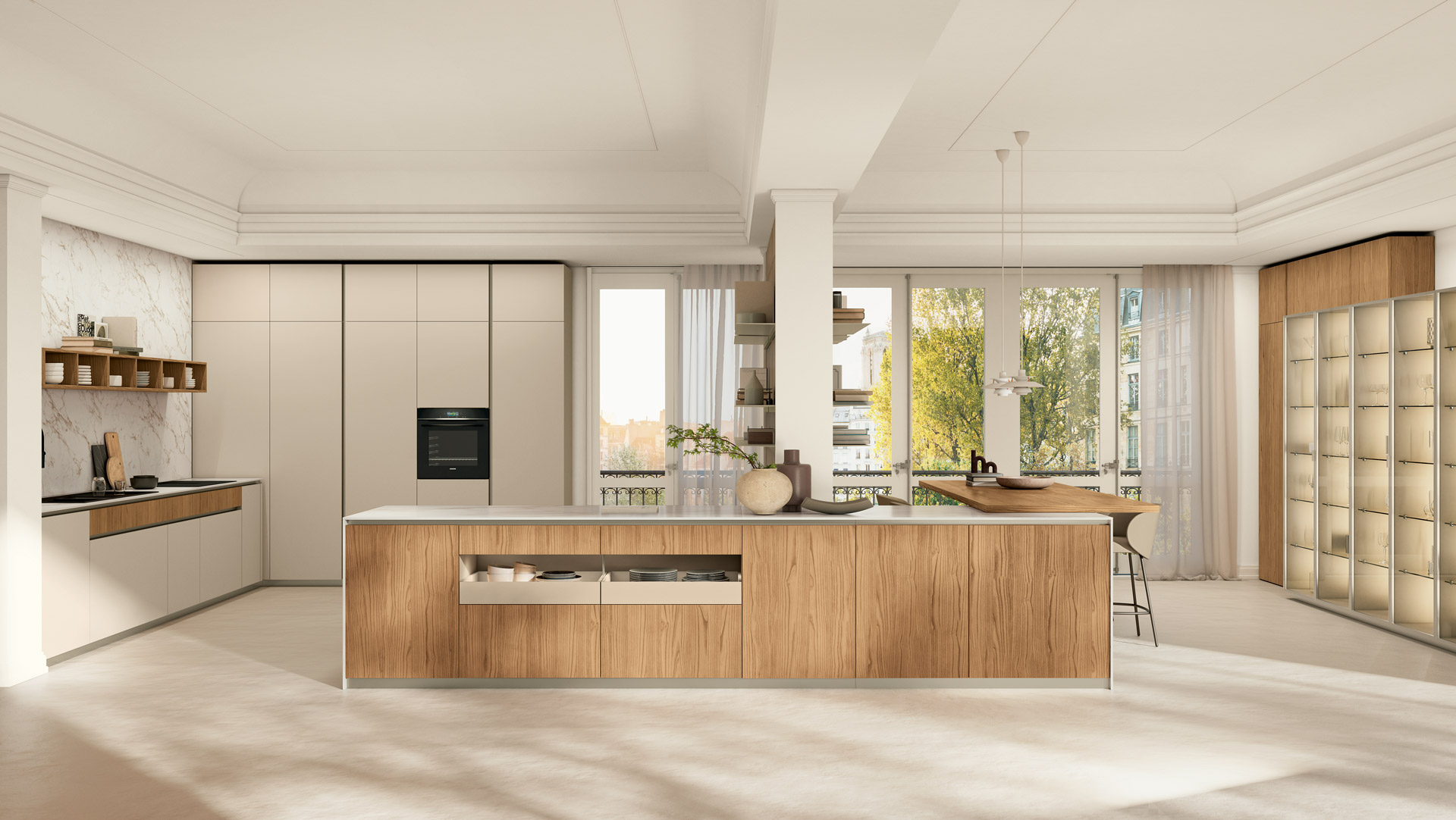 Кухня Brera Италия LUBE cucine