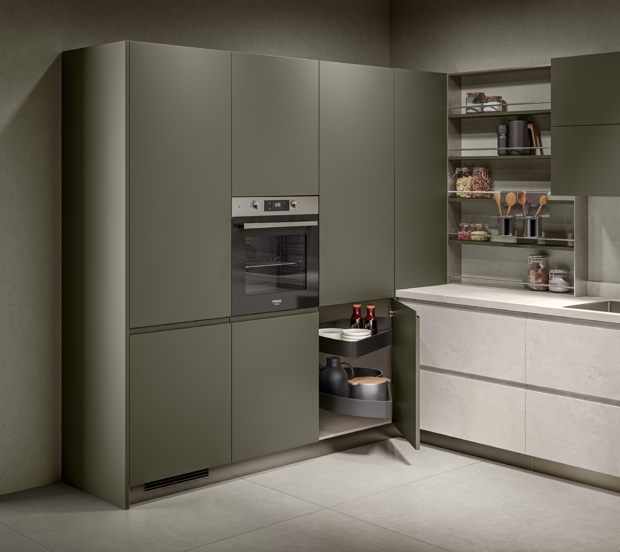 Кухня Motus Италия Scavolini