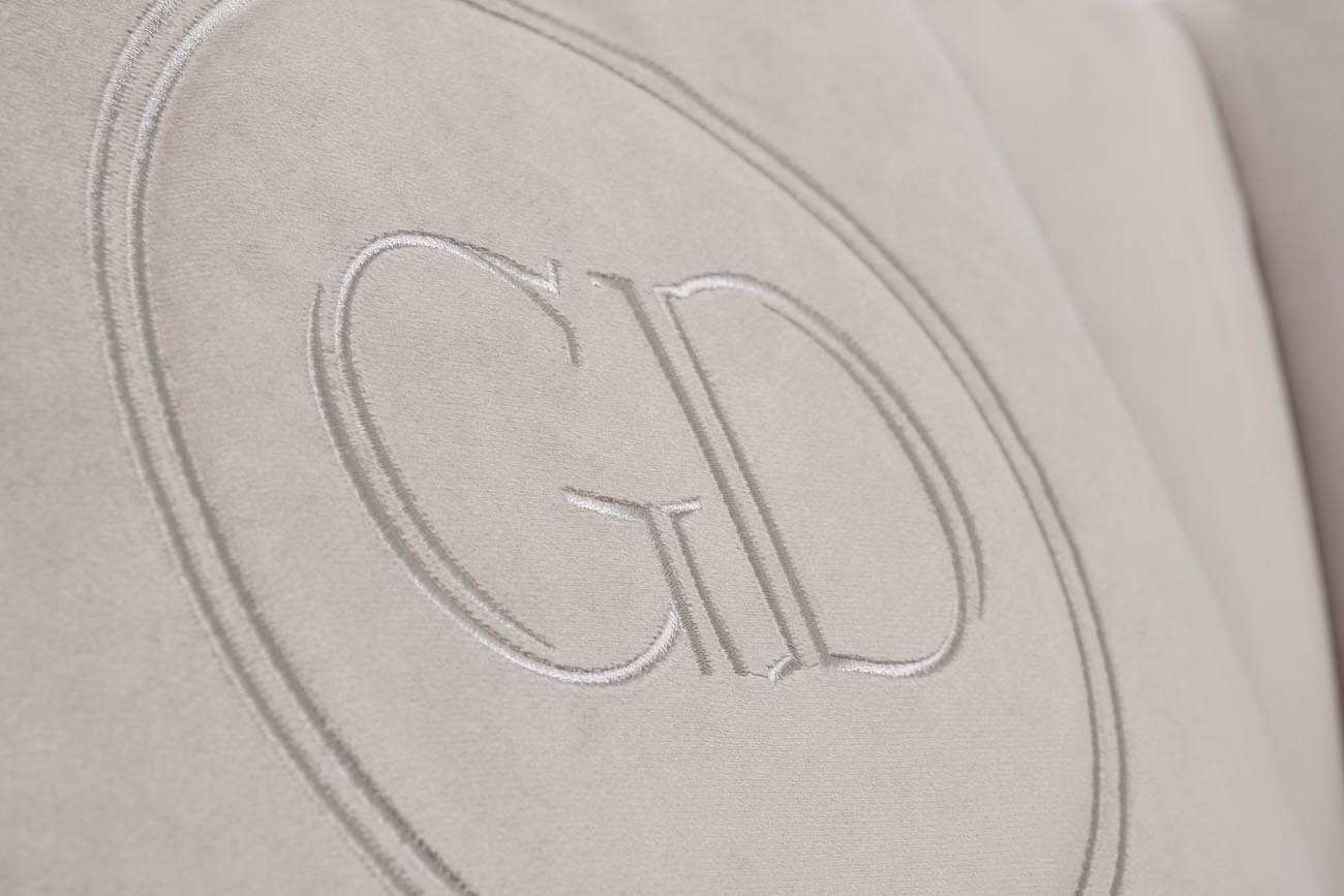 Диван Fabio трехмест. велюр беж. FABIO-3-2K-Colt1001