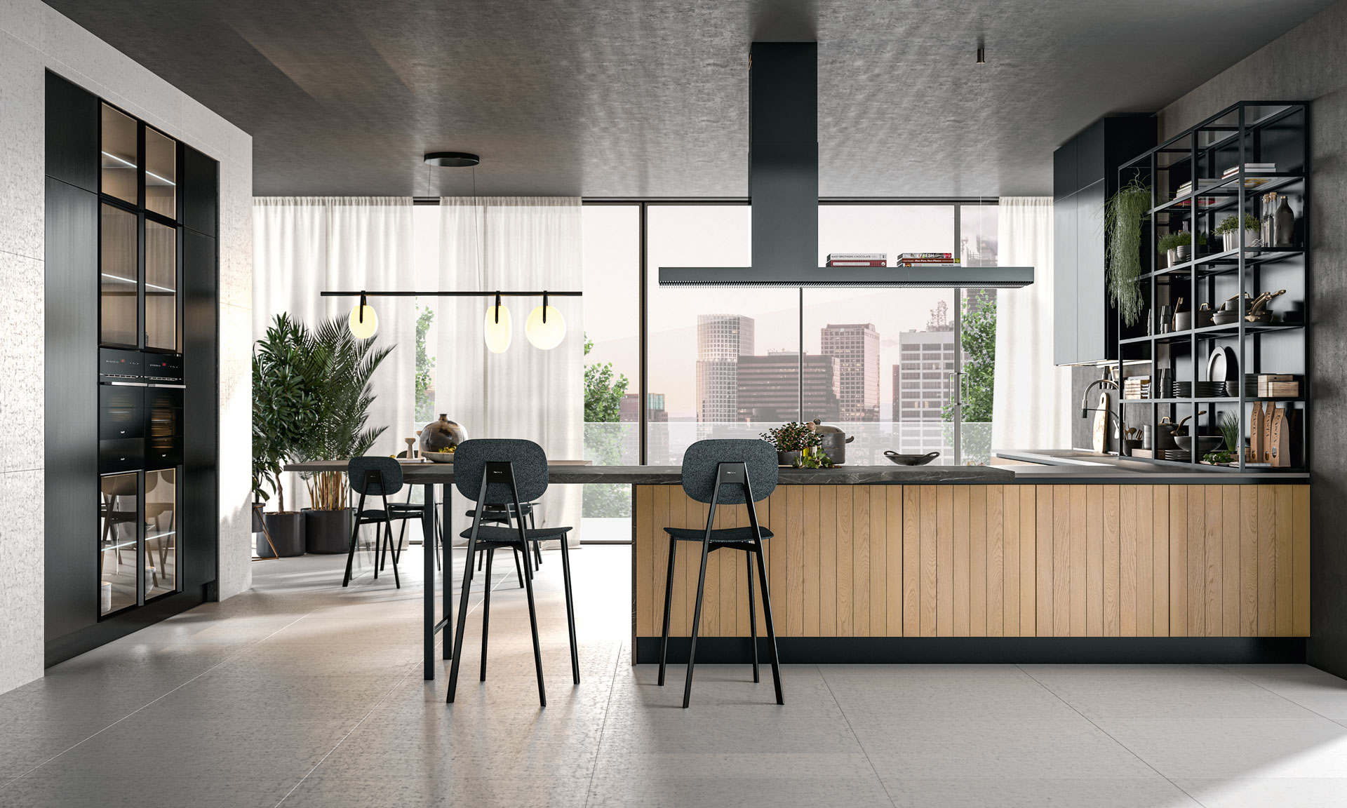 Кухни Clover Италия LUBE cucine