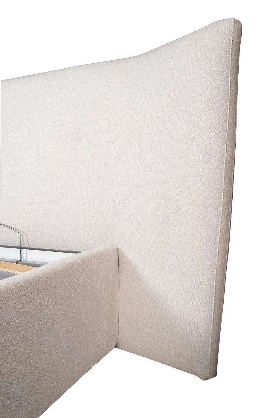 Кровать Como c подъем.мех. шенилл белый COMO3К-180М-MISS01