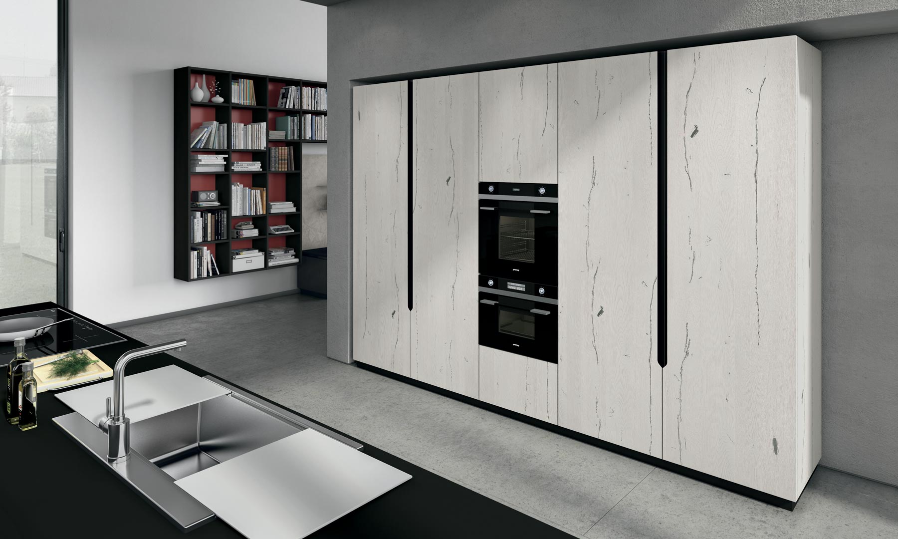 Кухня Oltre Италия LUBE cucine