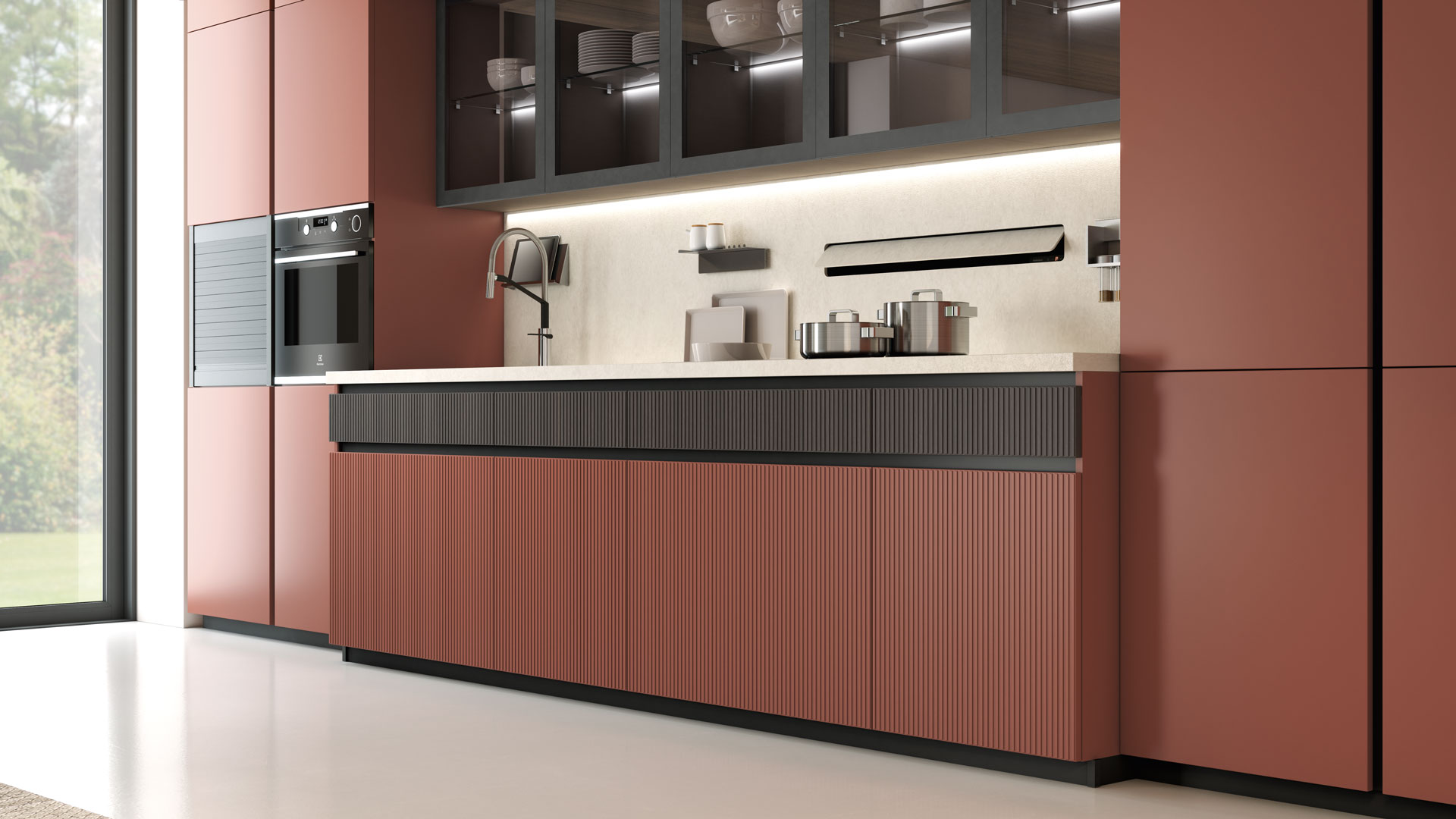 Кухня Round Италия LUBE Cucine