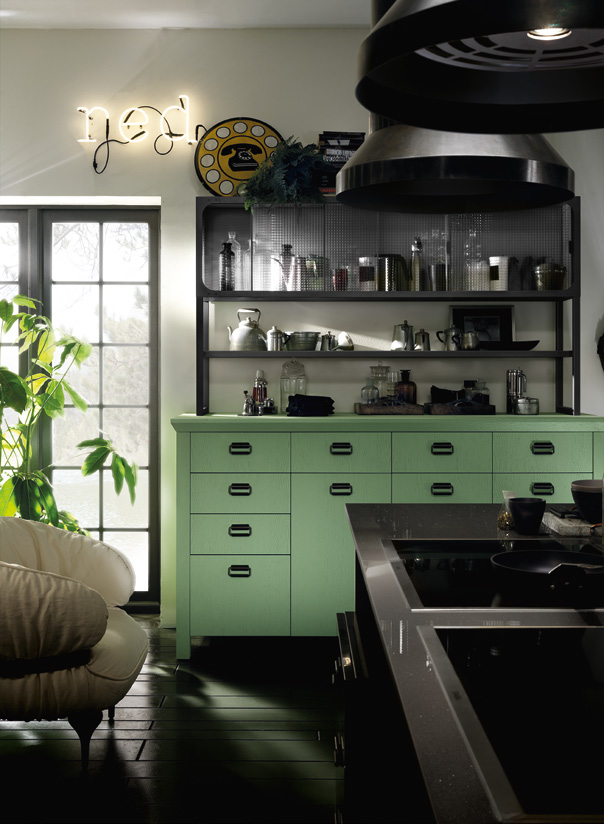 Кухня Diesel Social Kitchen от Scavolini