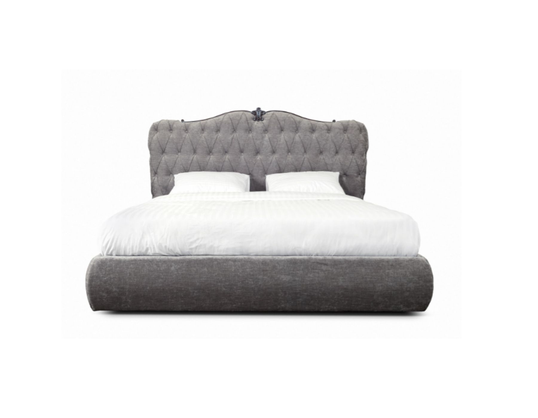 Кровать мягкая с контейнером и подъемным механизмом Тиволи Classico Italiano