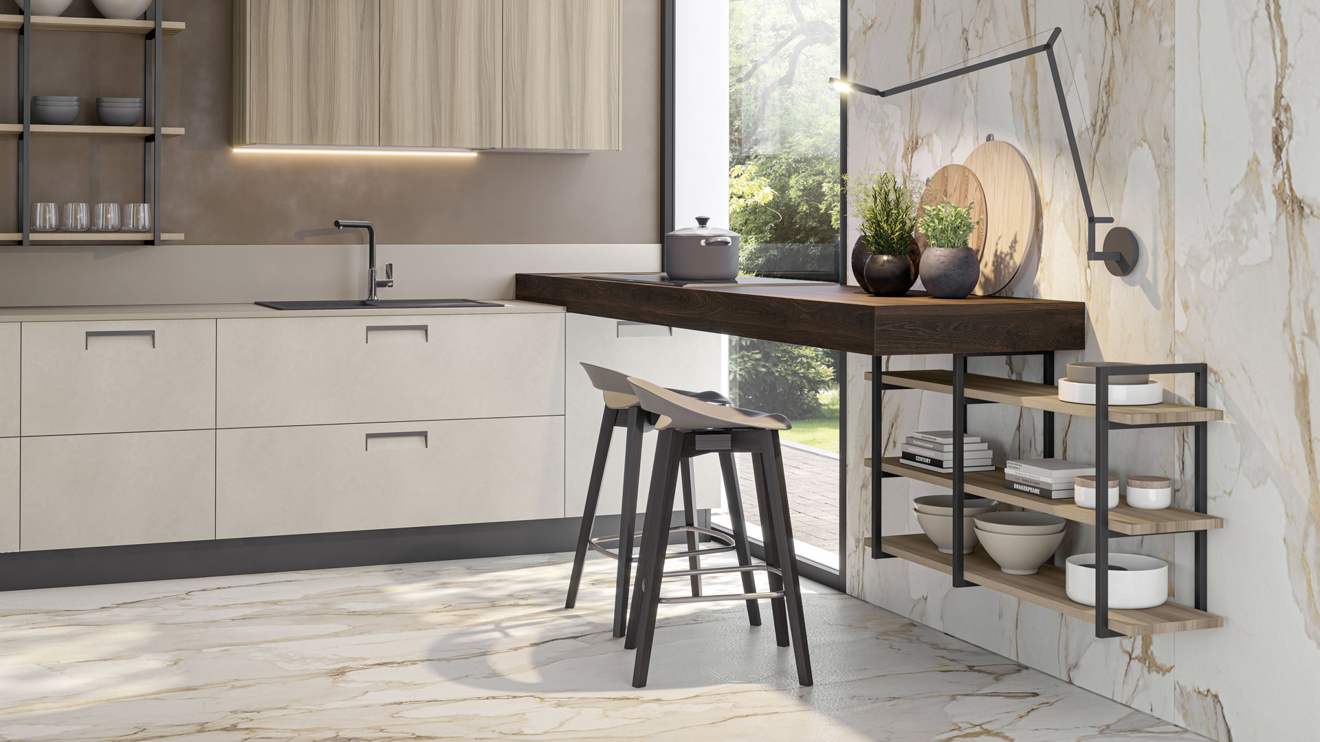 Кухня Round Италия LUBE Cucine