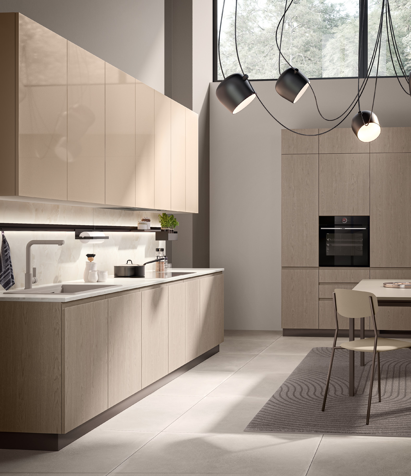 Кухня Motus Италия Scavolini