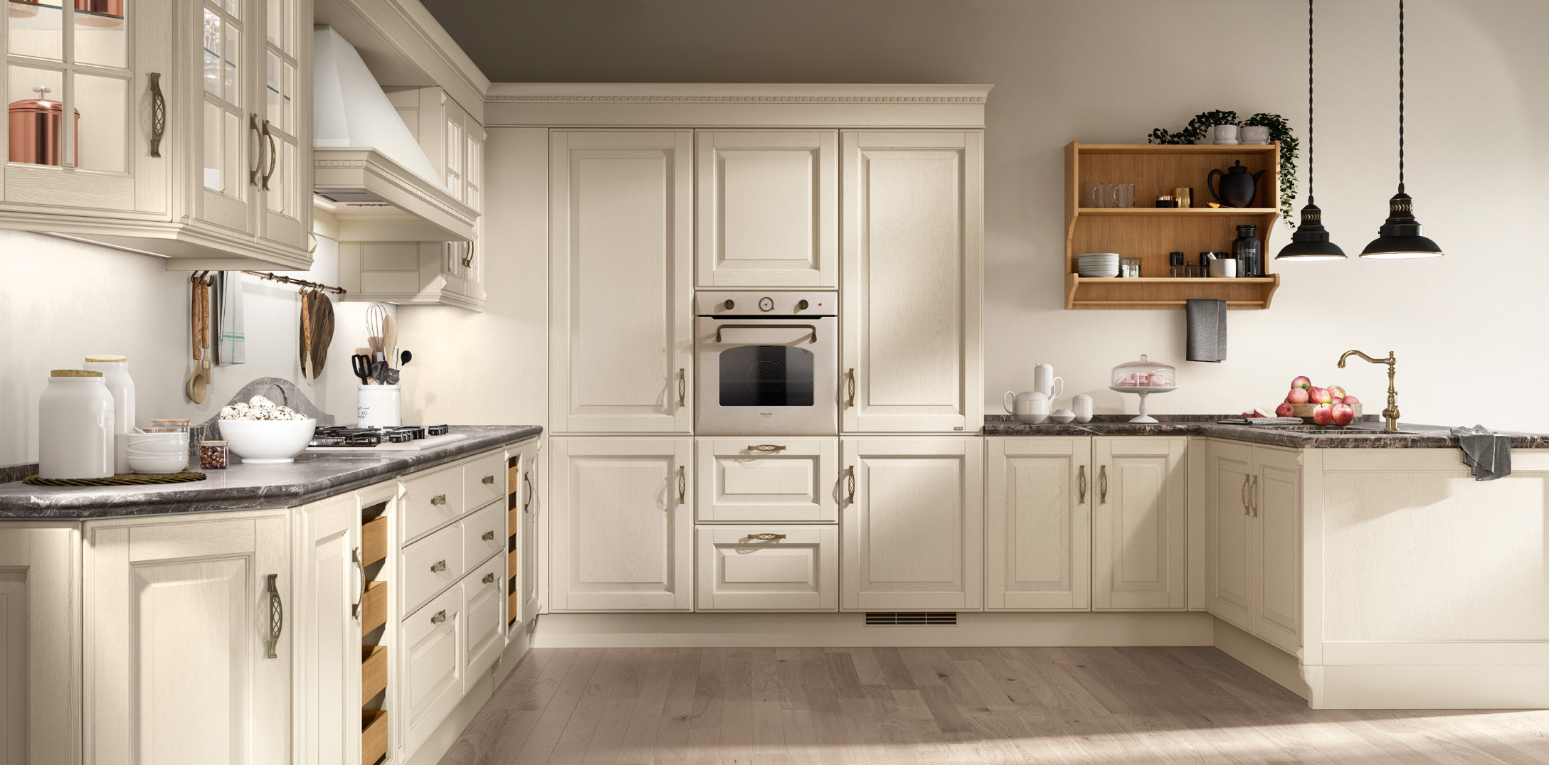 Кухня на заказ Baltimora Италия Scavolini