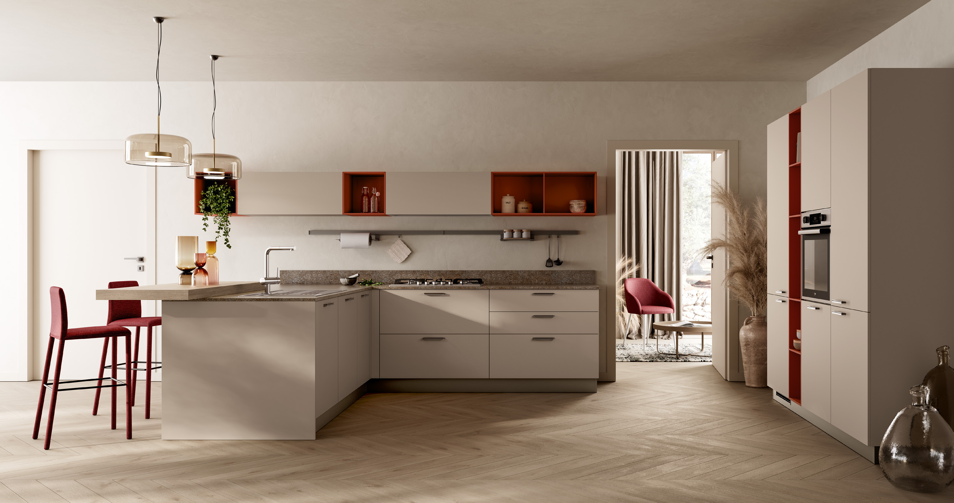 Кухня Moda Италия Scavolini