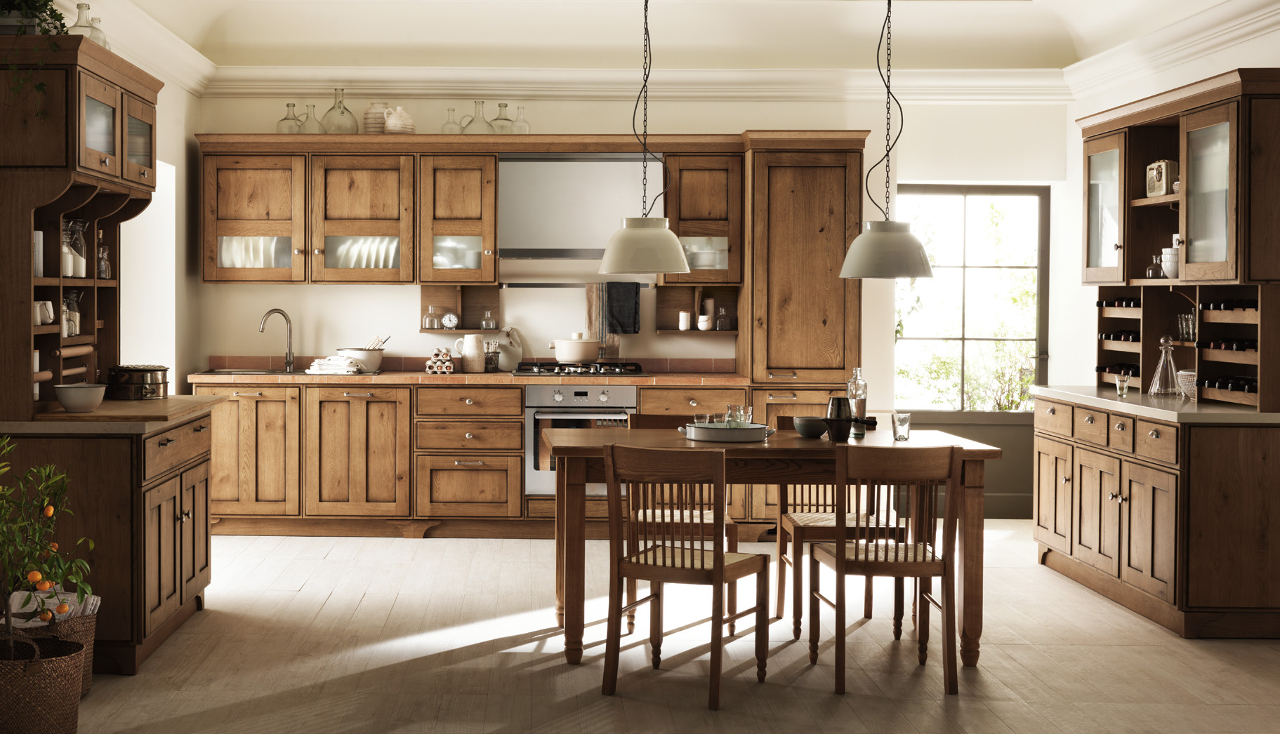 Кухня на заказ Favilla Италия Scavolini