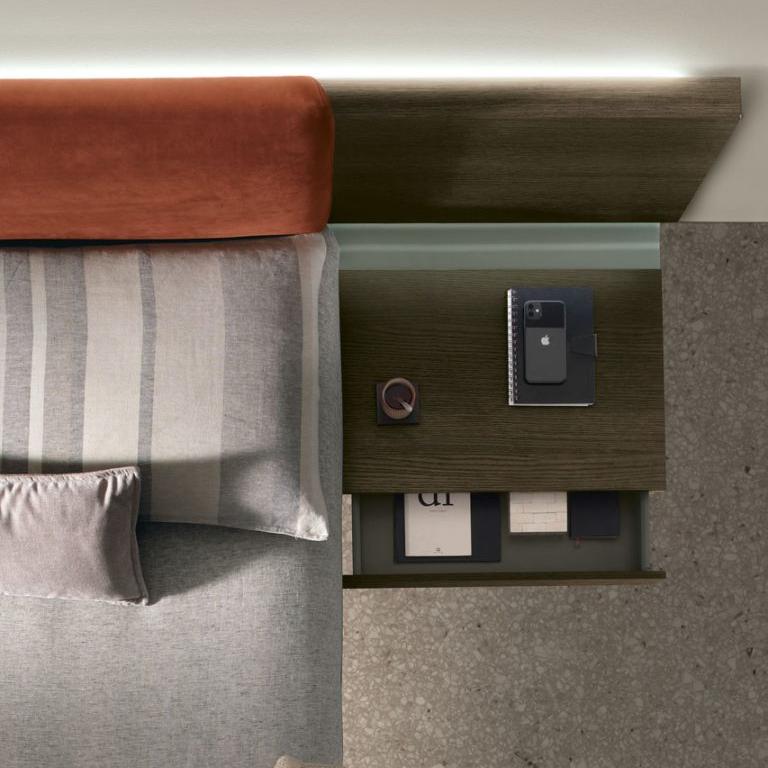 Кровать с тумбами Shiro