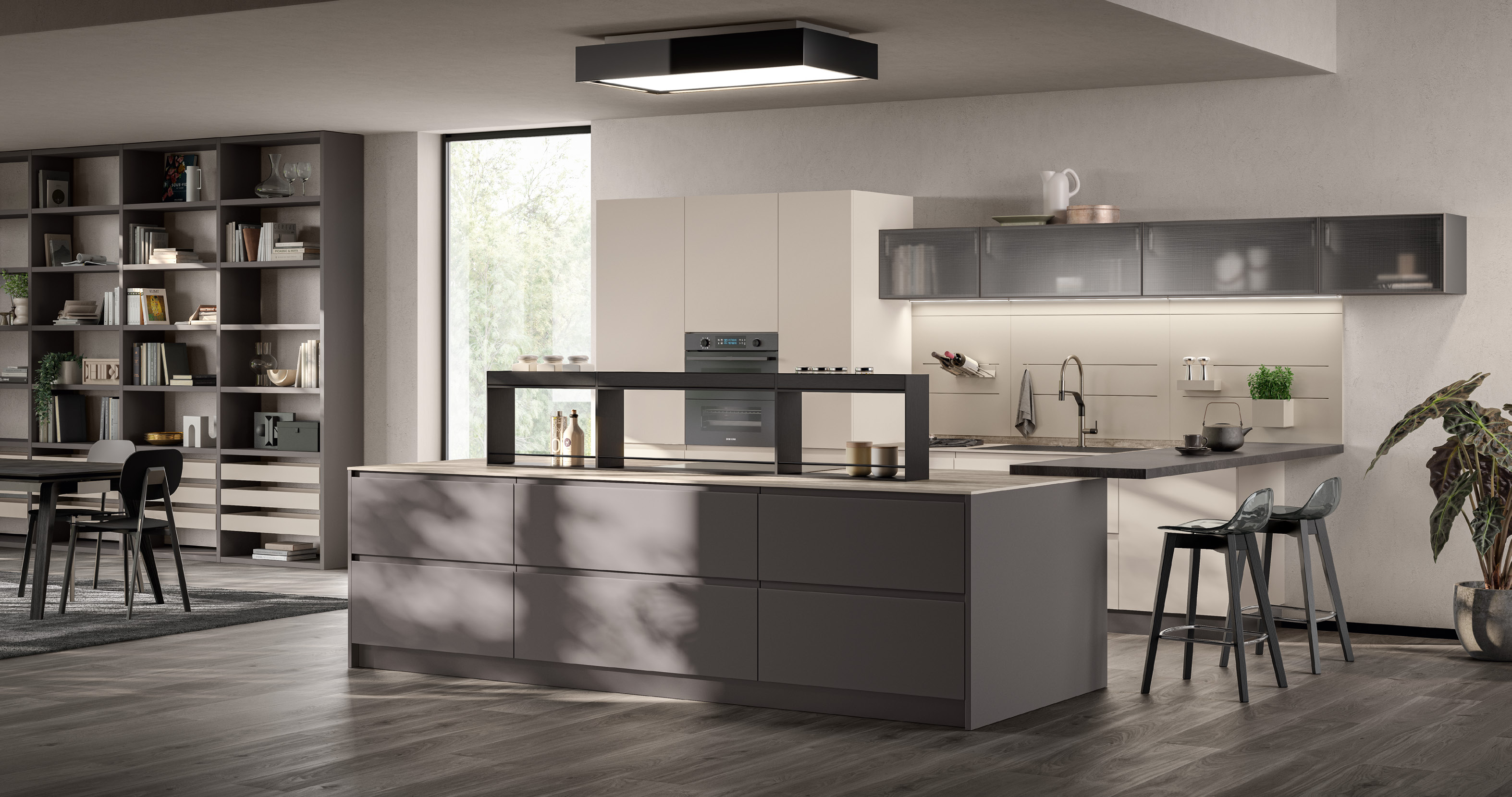 Кухня Motus Италия Scavolini