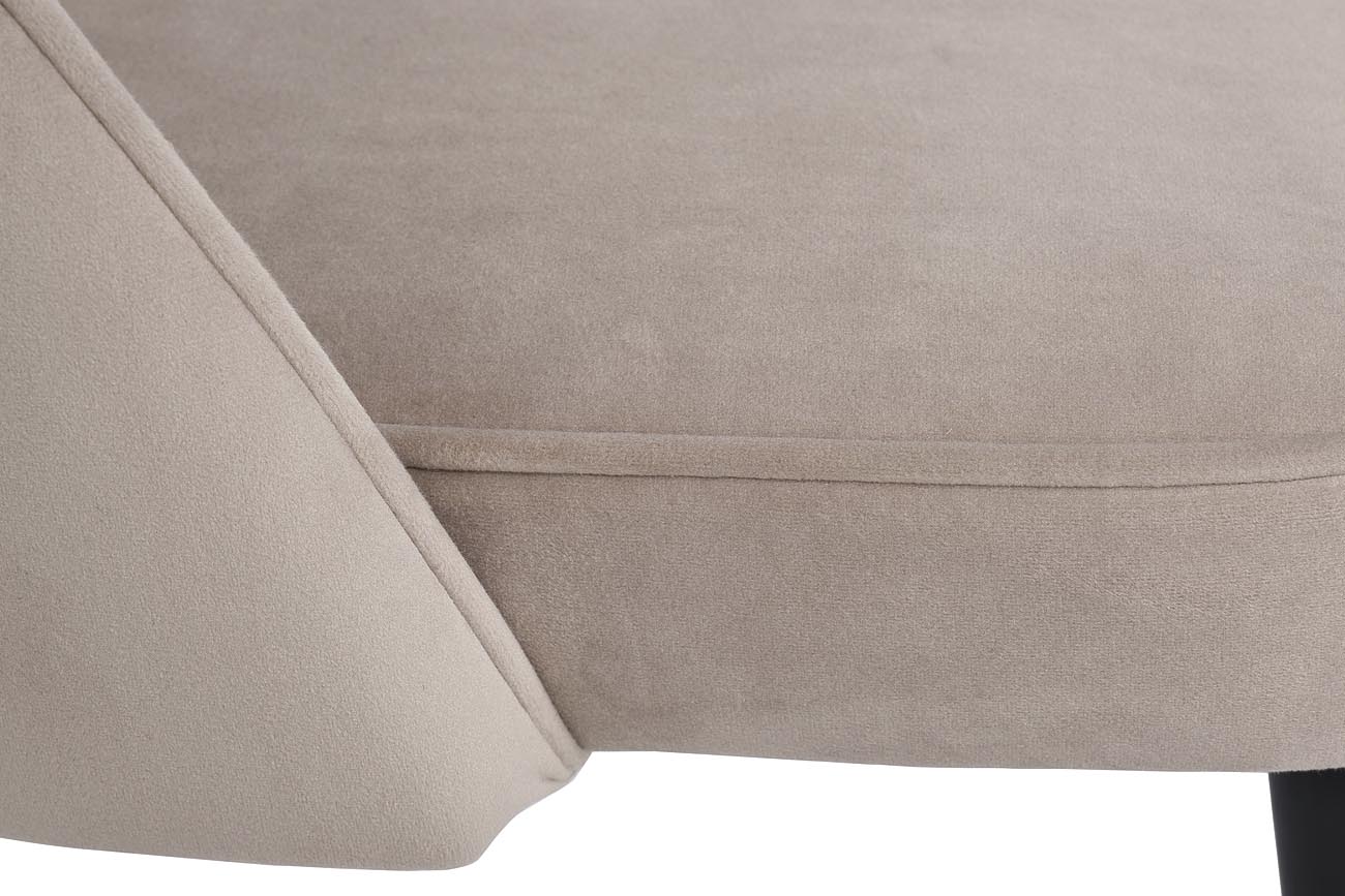 Стул велюр серо-бежевый 30C-12280