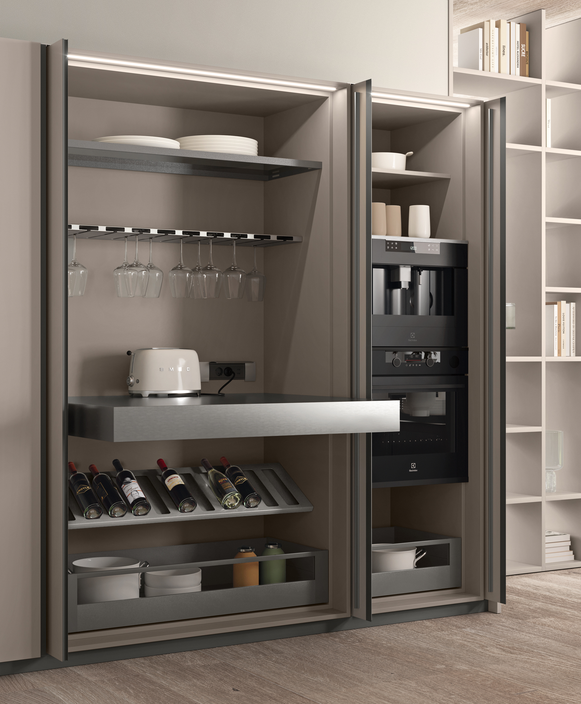 Итальянская Кухня на Заказ Immagina фабрики Lube Cucine 