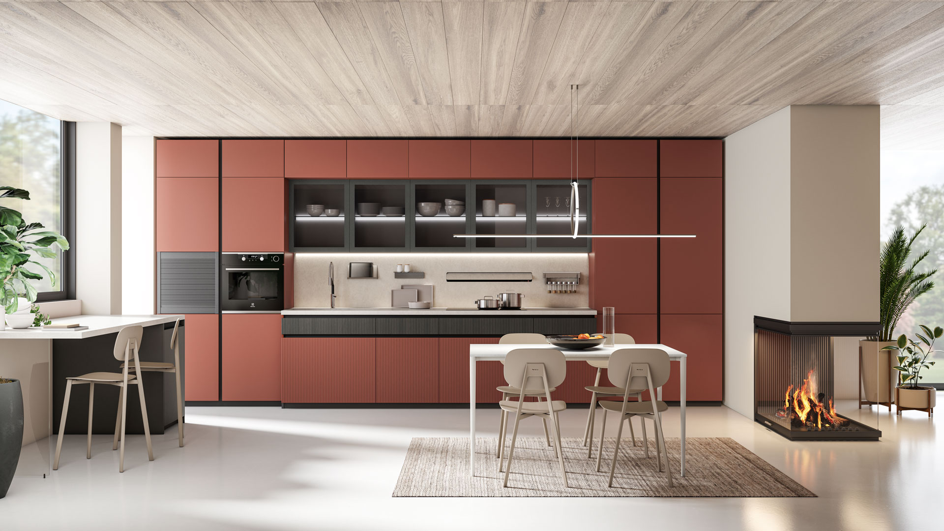 Кухня Round Италия LUBE Cucine