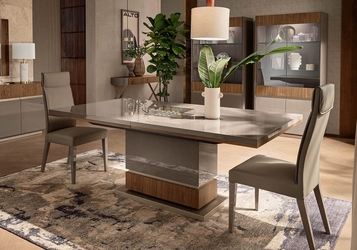 Столовая группа и гостиная Corso Como фабрики Alf Italia