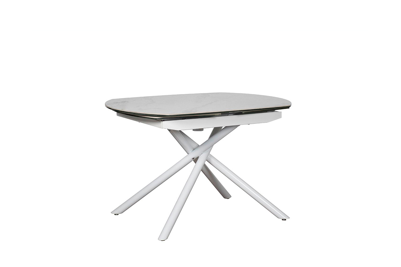 Стол обеденный раскл.керам.белый 83MC-1957DT BEL