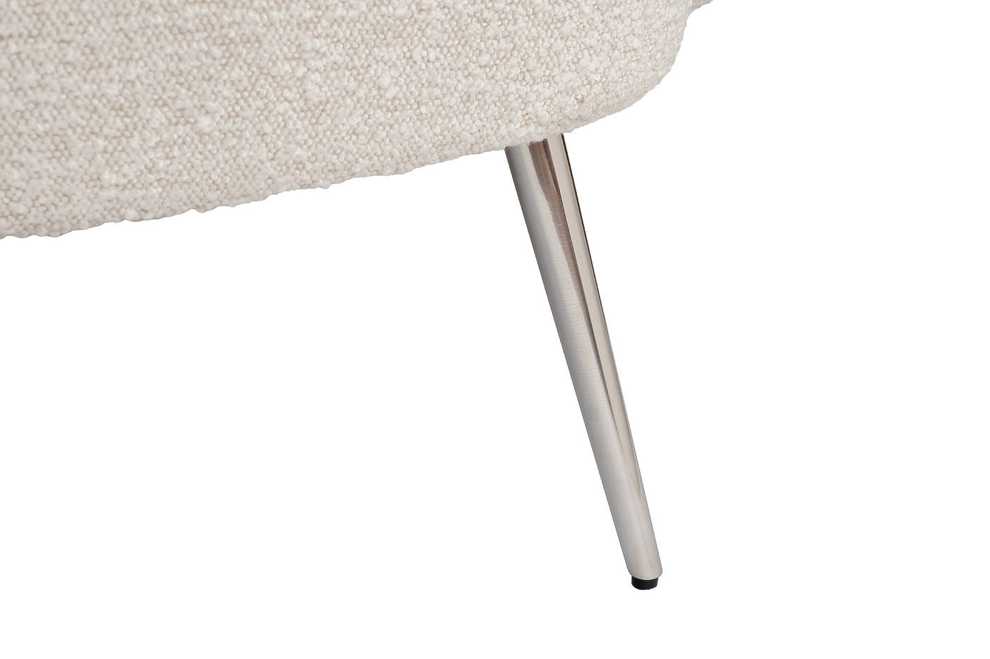 Кресло букле кремовое 48MY-2688 CRE SL