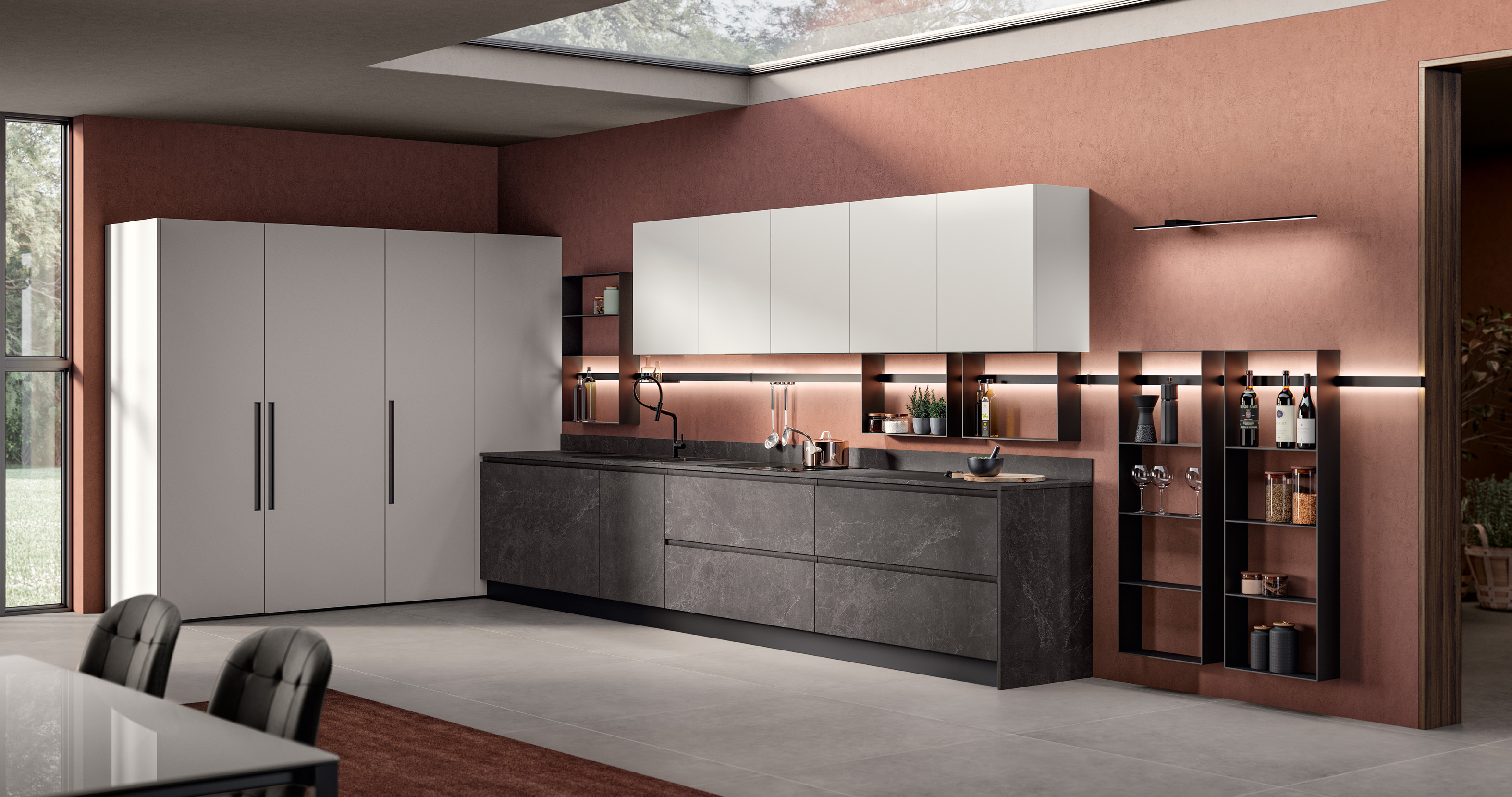 Кухня Motus Италия Scavolini