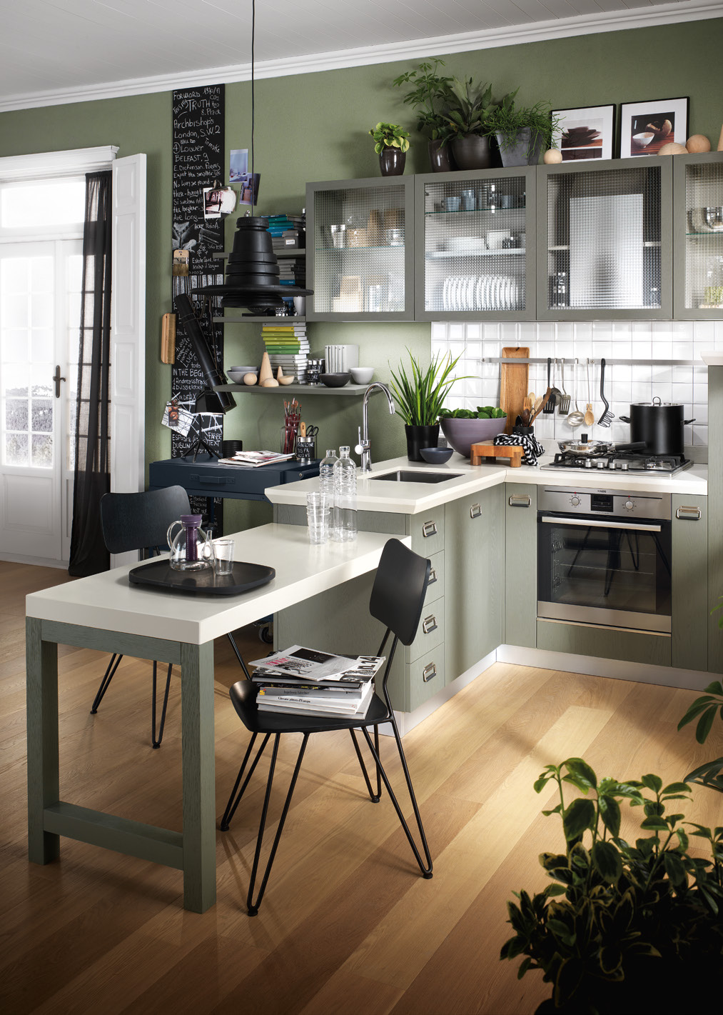 Кухня Diesel Social Kitchen от Scavolini
