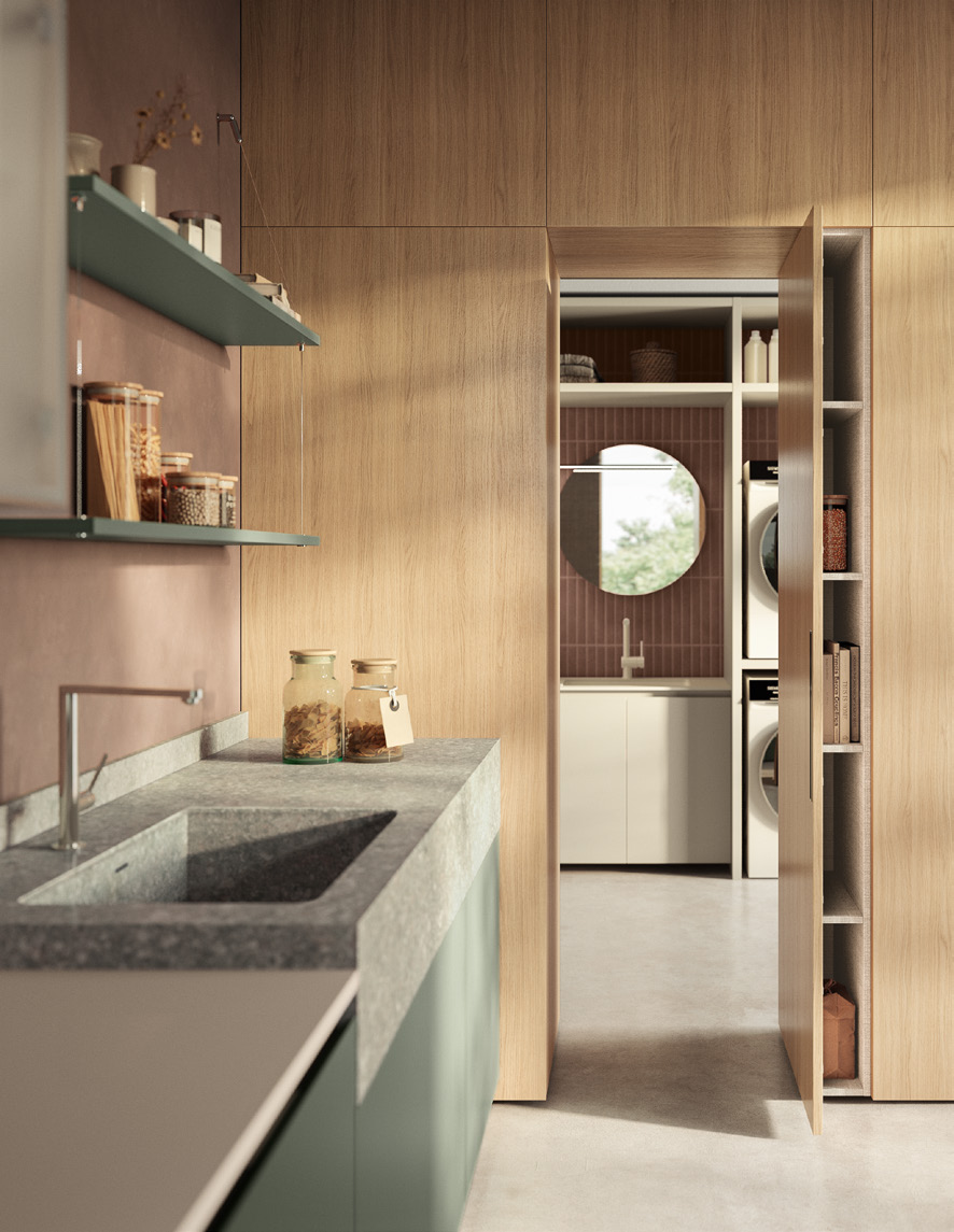 Кухня Essenza Италия Scavolini