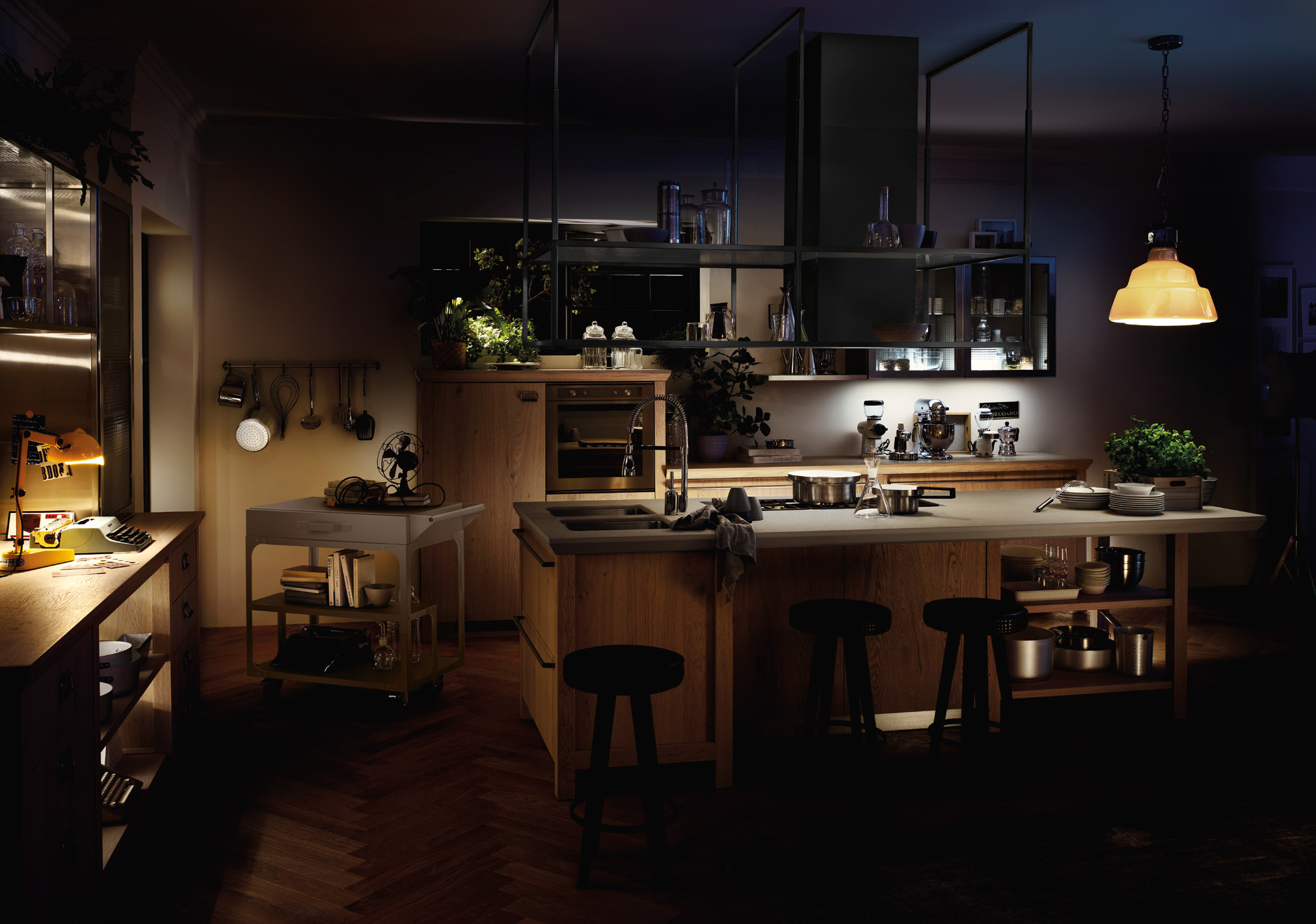 Кухня Diesel Social Kitchen от Scavolini