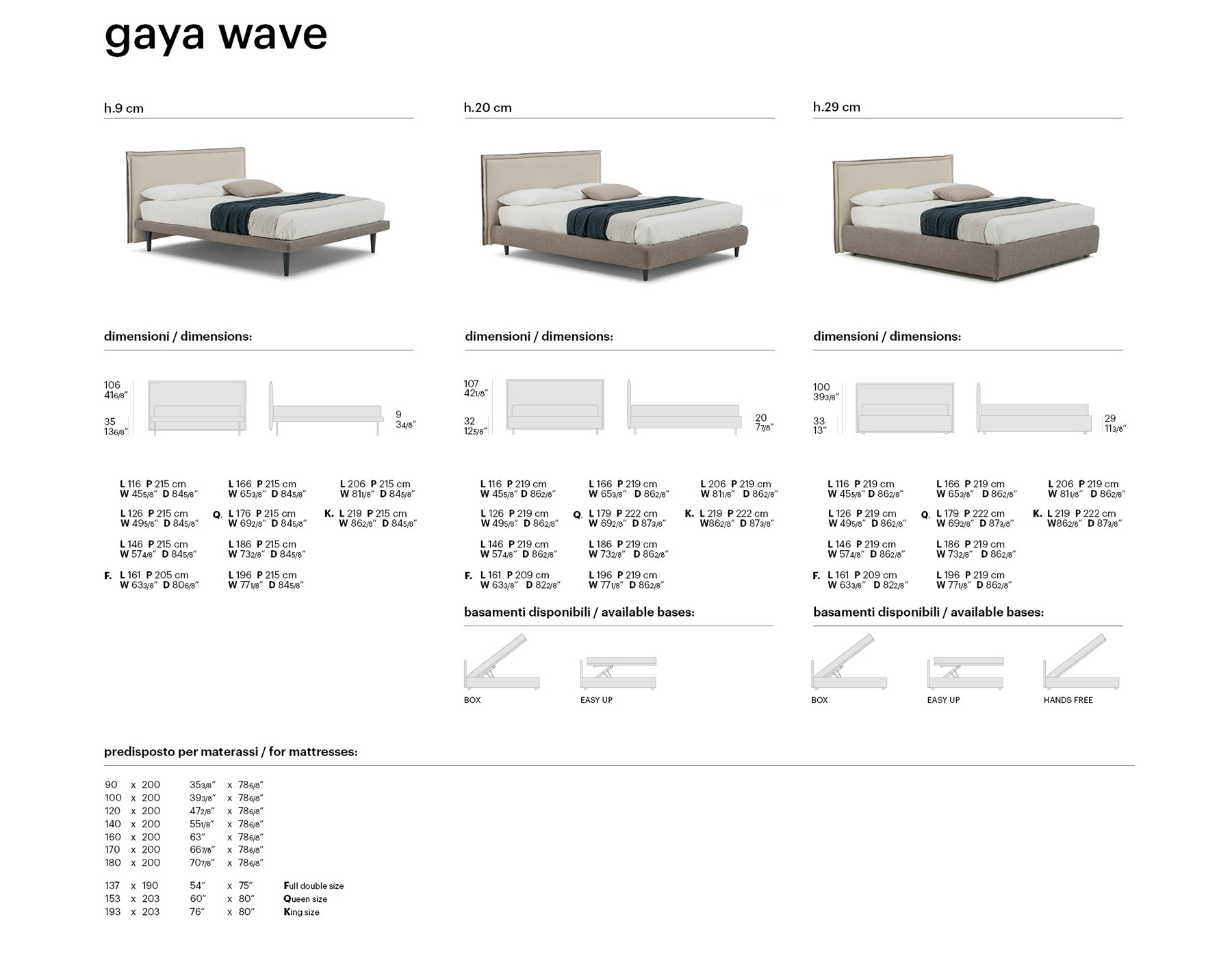 Кровать Gaya фабрики Bolzan