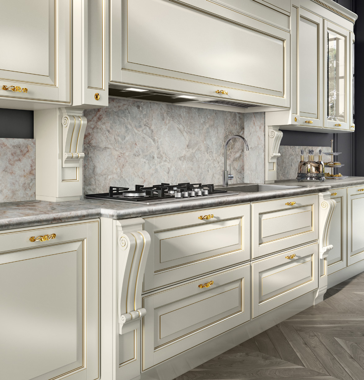 Кухня на заказ Baltimora Италия Scavolini