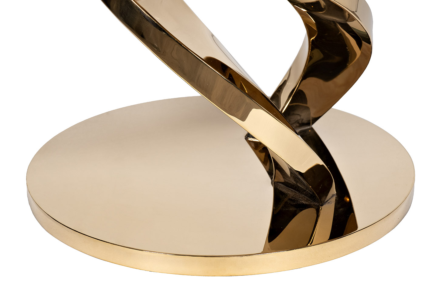 Стол обеденный иск.мрамор/золото  Cappucino Royal 33FS-DT10075-PG