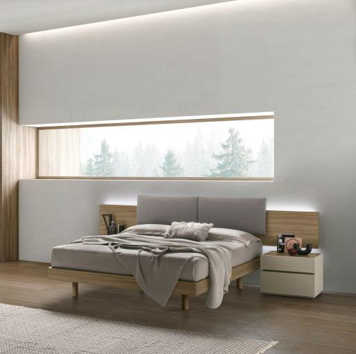 Кровать с тумбами Shiro