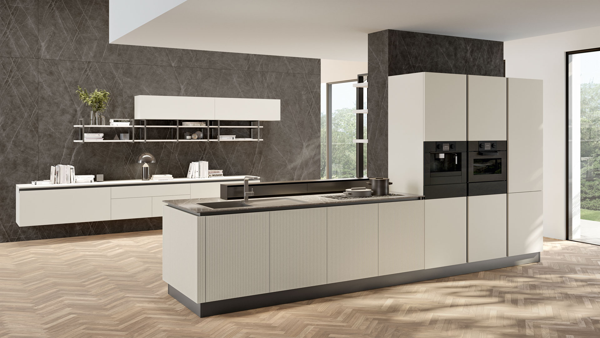 Кухня Round Италия LUBE Cucine