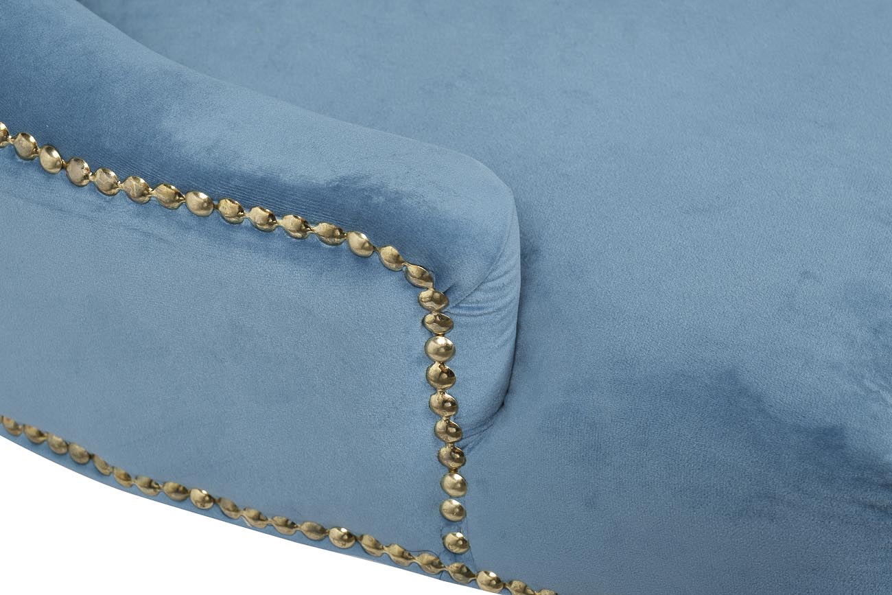 Стул велюр изумрудный 77,5х59х113