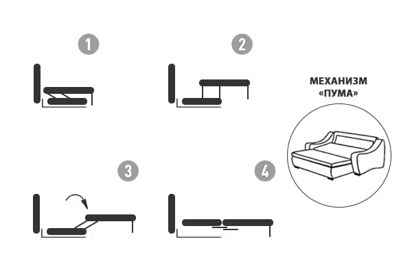 Диван Marco MARCO-Koza2601-ECRU+Nev21