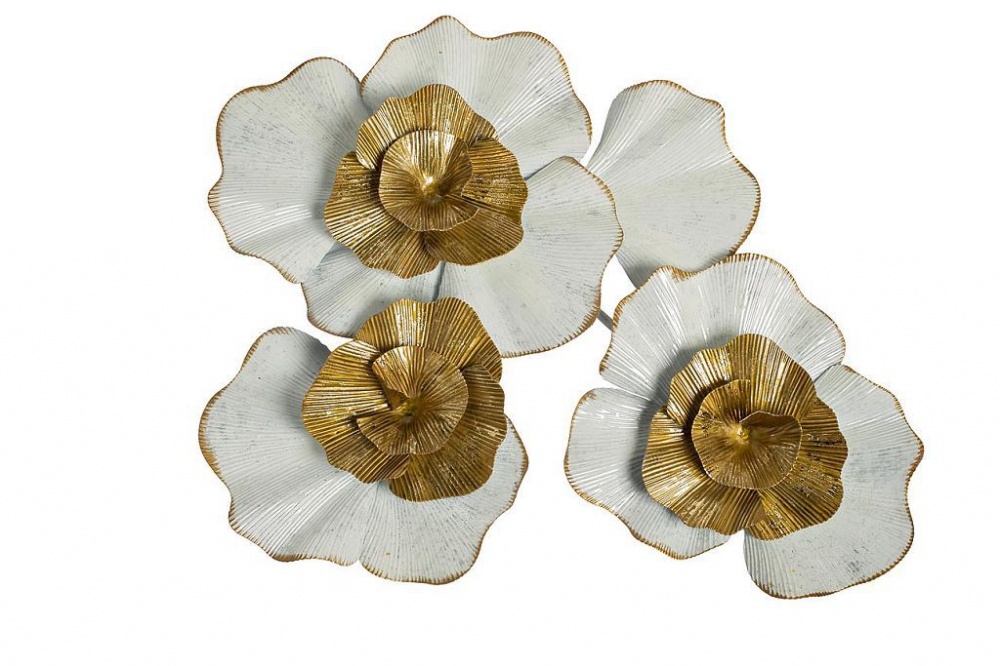 Декор настенный цветы 37sm-0697