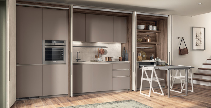 Современная кухня на заказ недорого Boxi Scavolini