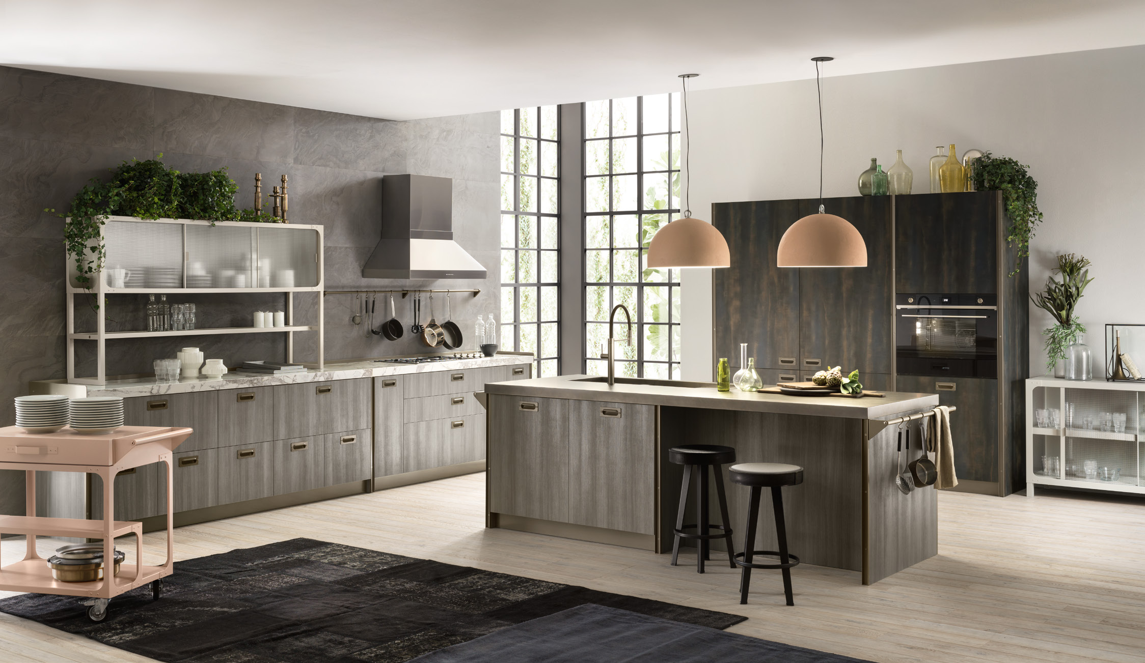 Кухня Diesel Get Together Италия Scavolini