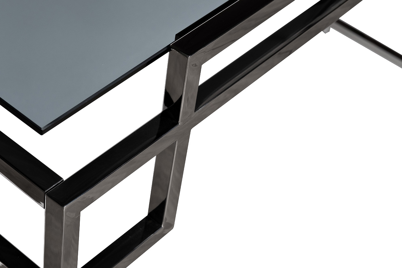 Консоль темн.стекло/темн.хром 120*40*78см