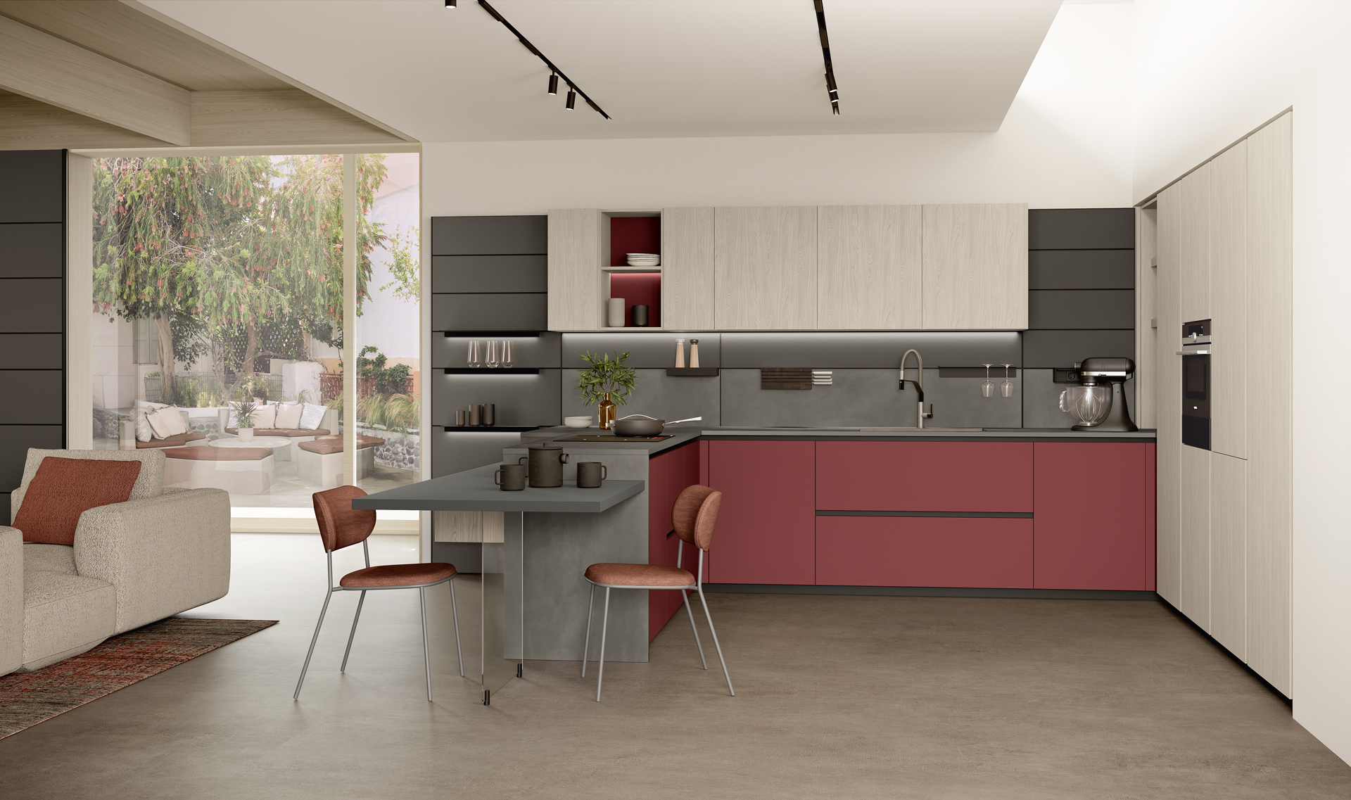 Итальянская Кухня на Заказ Immagina фабрики Lube Cucine 