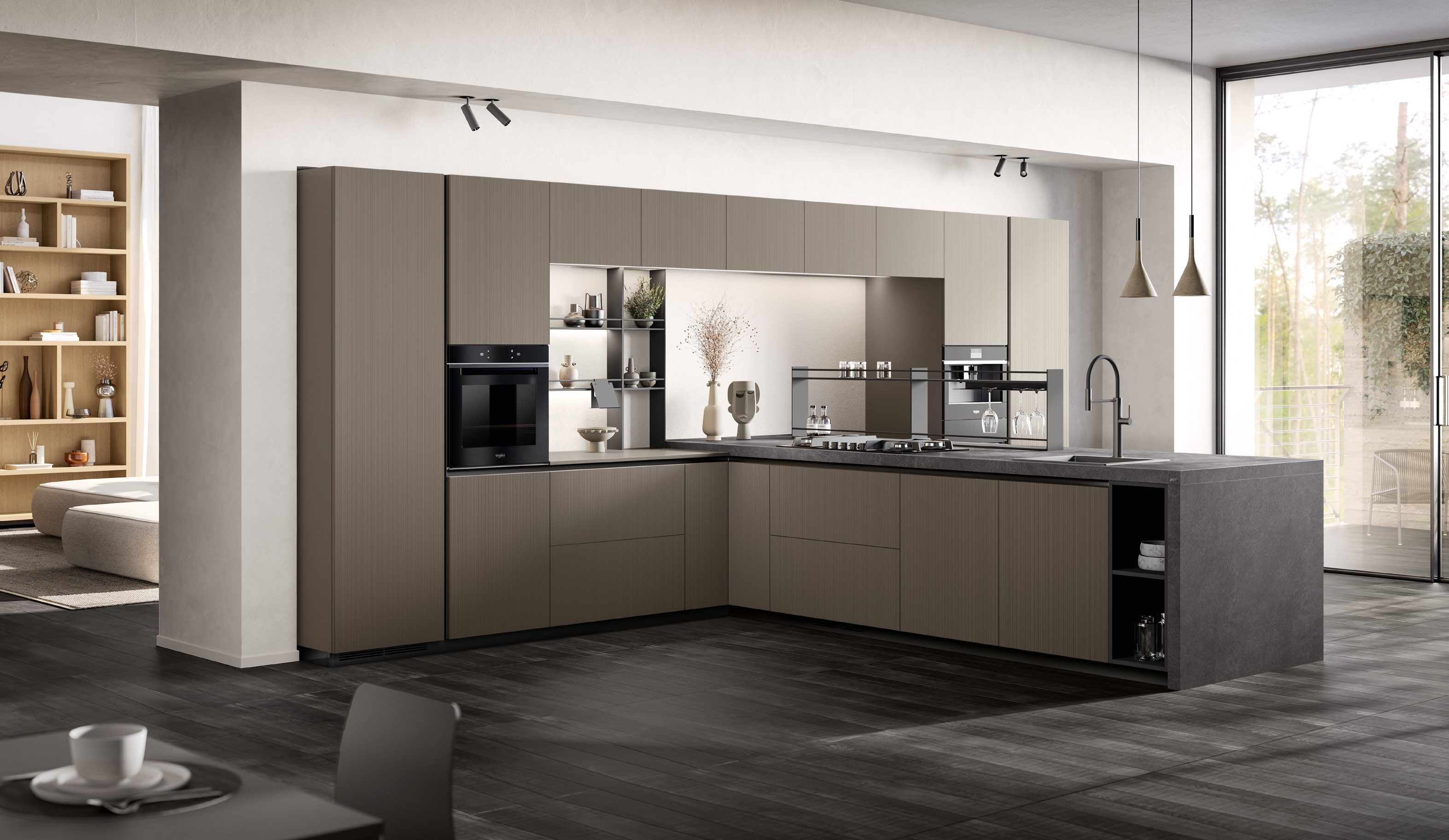 Кухня Mira Италия Scavolini 